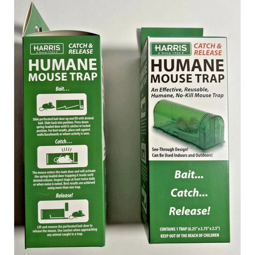 Harris Humane Mouse Trap - Catch & Release (2-pack)